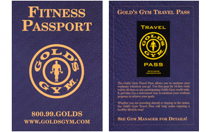 ゴールドジム年間権利証（年間パスポート） | ゴールドジム